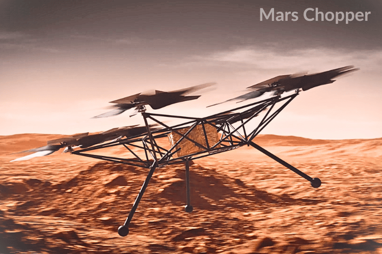 NASA Mars Helicopter Chopper