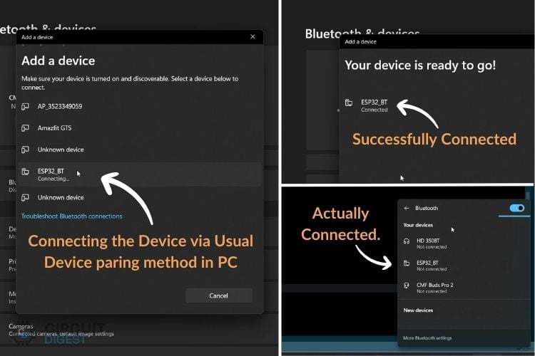 Pairing via Bluetooth on PC