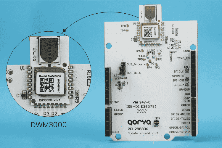 Position Tracker Using Qorvo DWM3000
