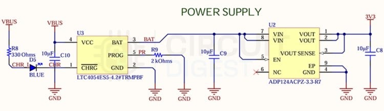 Power Supply Meshtastic Node with ESP32-S3