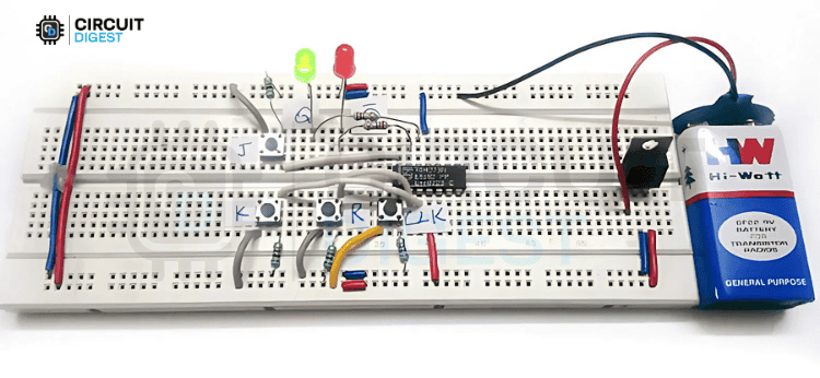 JK Flip Flop Demonstration