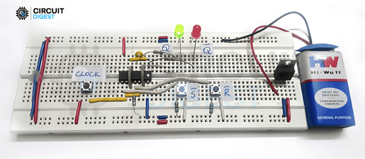 SR Flip Flop Demonstration