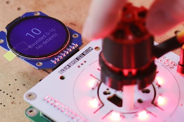 SmartKnob with multiple motor types for testing.