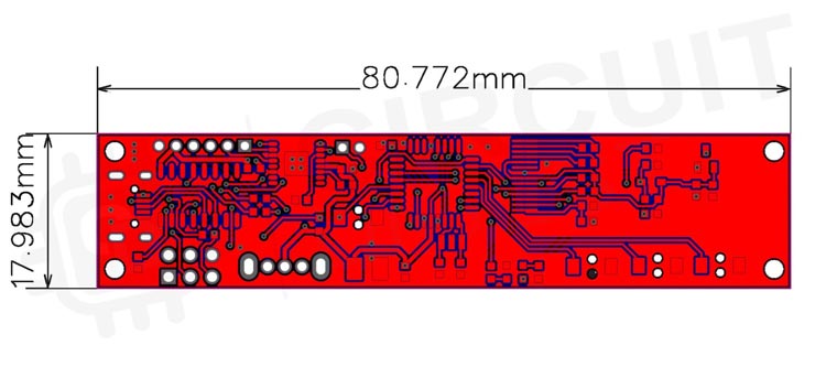Solder Paste Dispenser PCB Dimensions