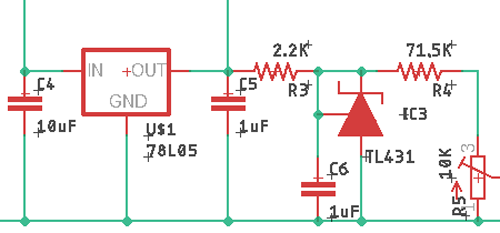TL431 Current Reference Circuit for Buck Converter
