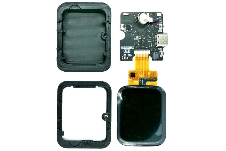 Unassembled TinyWatch