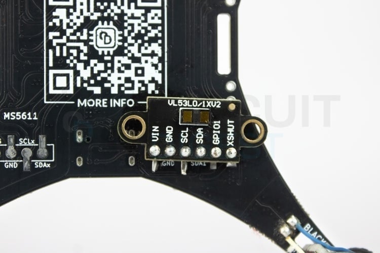 Drone controller PCB pin connections