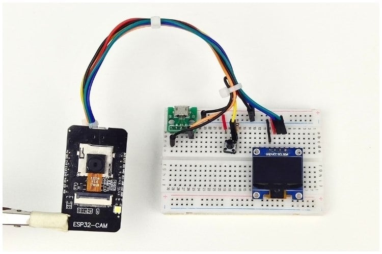 Assembled Components of the Number Plate Recognition Project