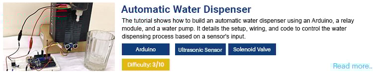 Automatic Water Dispenser
