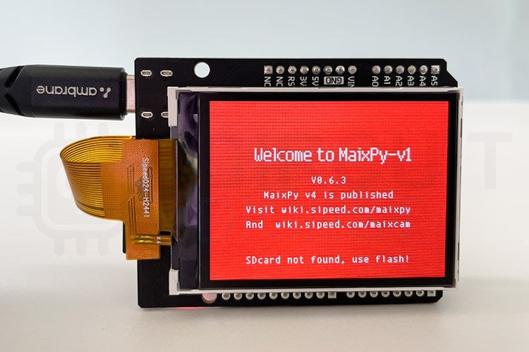 MaixPy Firmware Splash Screen