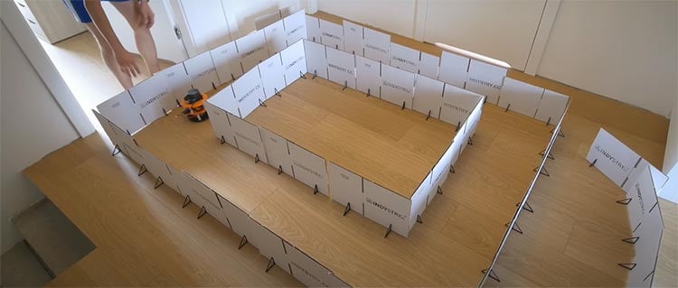 racetrack for Arduino Machine Learning Robot