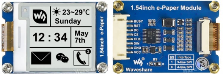 1.54 inch E-Paper Display