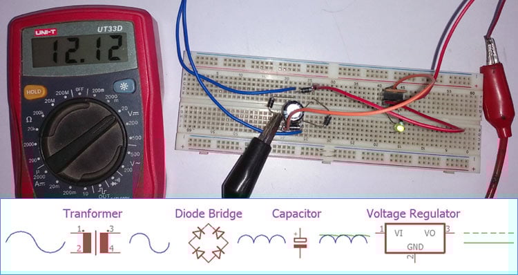 AC to DC Converter Circuit
