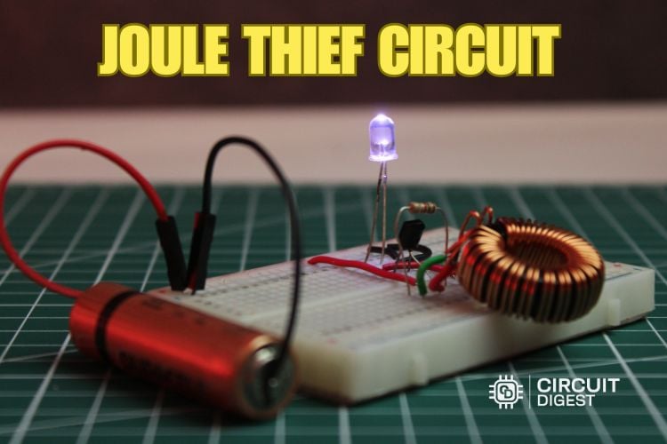 Joule Thief Circuit: A Low Power Voltage Booster 