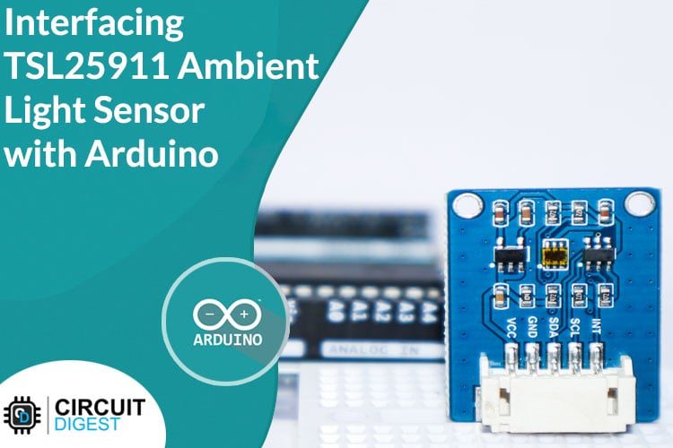 Interfacing TSL25911 Sensor with Arduino