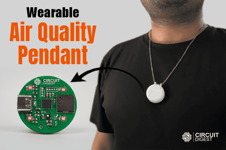 Wearable Air Quality Pendant