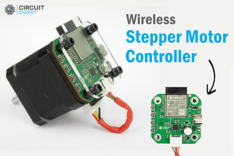  Wireless Stepper Motor Controller with ESP32 and TMC2240