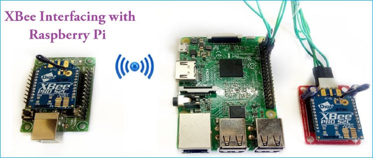 XBee Module Interfacing with Raspberry Pi