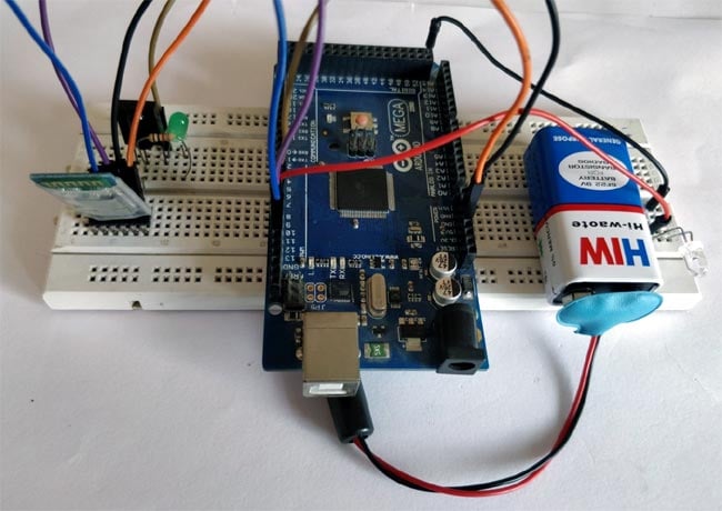 Cell Phone Controlled AC using Arduino and Bluetooth