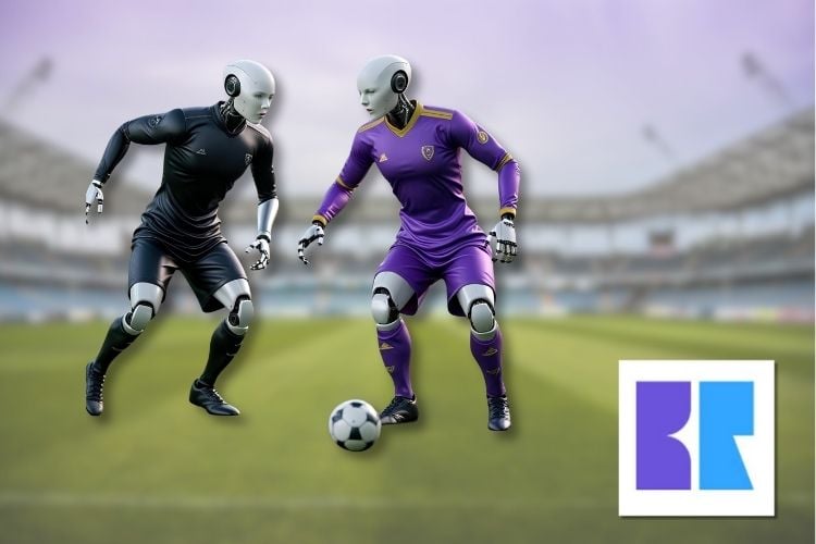 AI Robots Play Football in Beijing Tournament