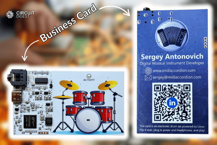 DIY Musical Business Card