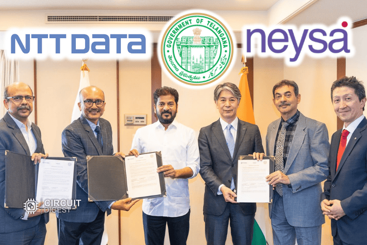 Telangana Signs MoU with NTT Data and Neysa Networks for AI Data Center