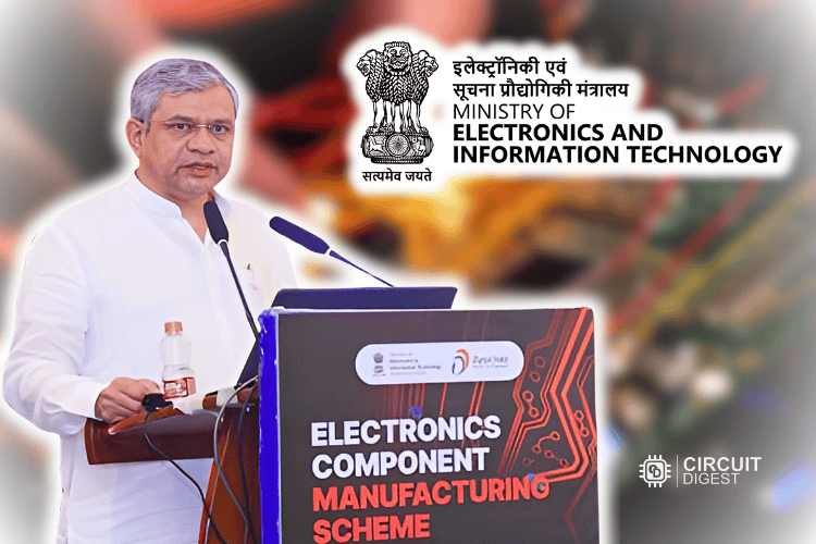 Ashwini Vaishnaw Launches Electronics Component Manufacturing Scheme Portal
