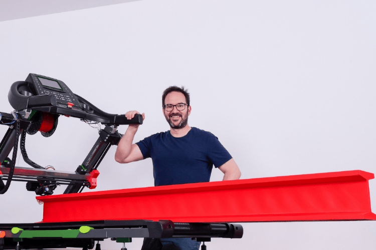 Treadmill into a 3D Printer