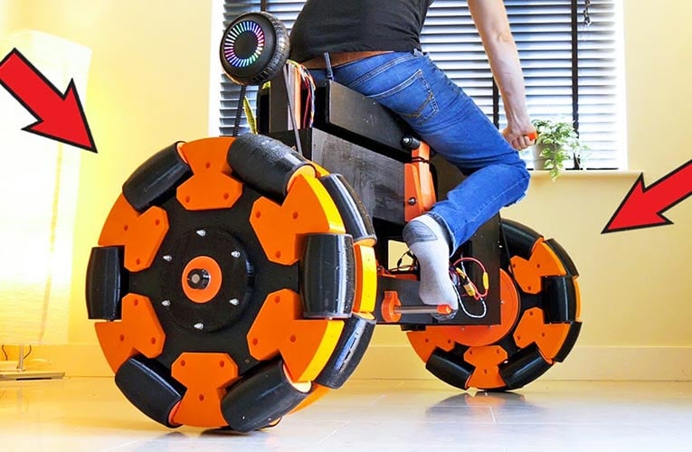 DIY Hoverbike Balancing Robot