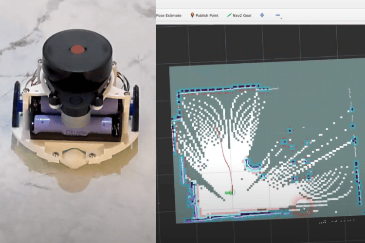 ESP32 Self-Driving Robot