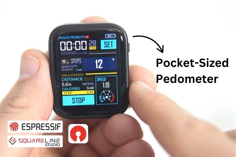 Pocket-Sized Dedicated Pedometer