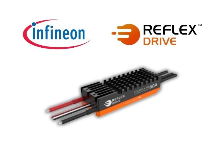 Reflex Drive Integrates Infineon for Advanced UAVs