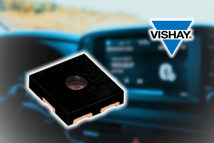 Vishay RGBIR Color Sensor for Automotive Displays