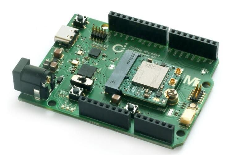 The Compact nRF9151 MicroMod Processor Integrated Board 