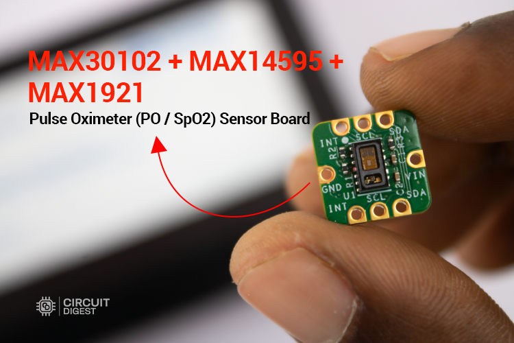 MAXREFDES117 Module: Optical Heart Rate Sensor 