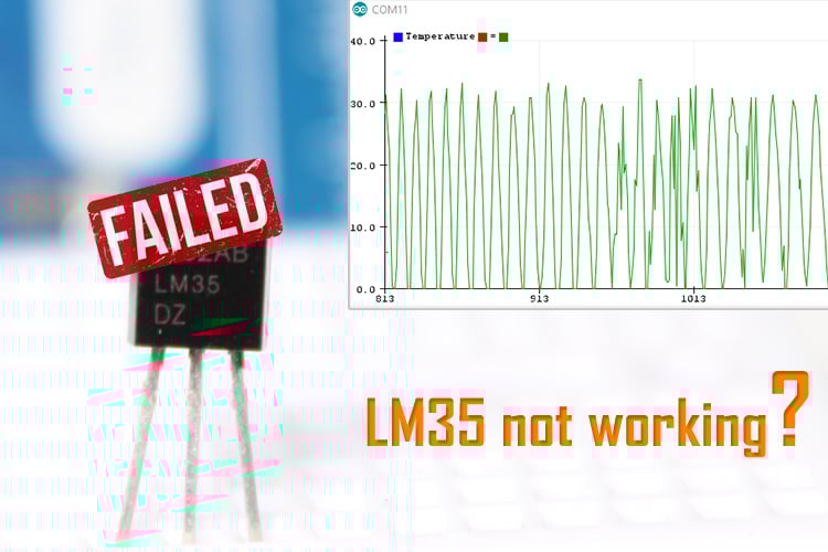 LM35 Not Working - Solution