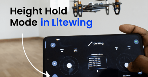 Height hold mode in LiteWing