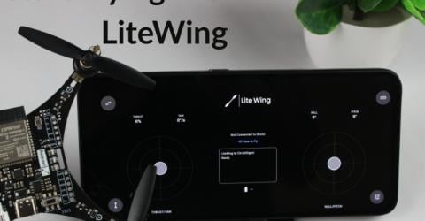 LiteWing Mobile App Flight Guide