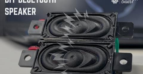 Portable DIY Bluetooth Speaker 