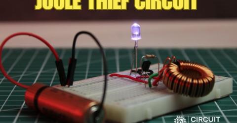 Joule Thief Circuit: A Low Power Voltage Booster 