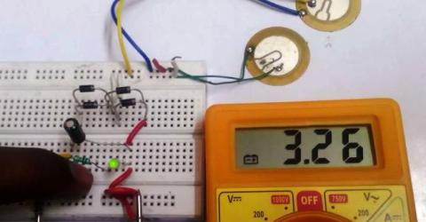  Generating Electricity using Piezoelectric Transducer Circuit