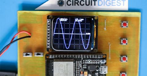 DIY ESP32 Oscilloscope