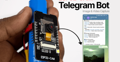 ESP32-CAM Telegram Bot
