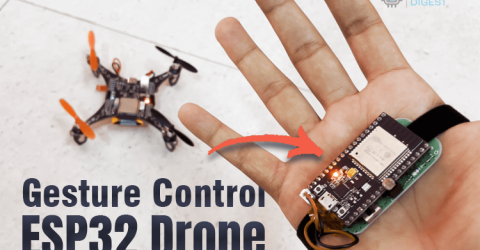 Control LiteWing Drone using Gestures with ESP32 and Python 