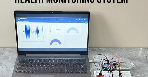 Health Monitoring System using Arduino UNO R4 WiFi and IoT Cloud