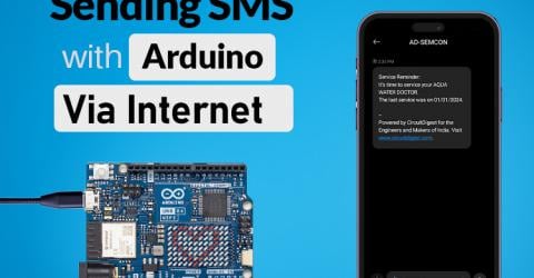 Sending SMS with Arduino via Internet