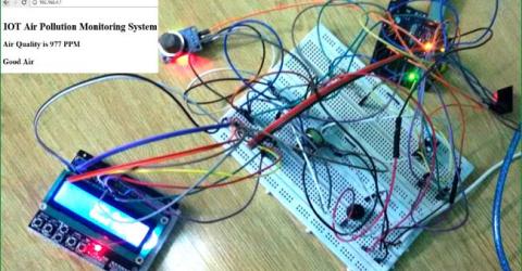 IOT based Air Pollution Monitoring System using Arduino