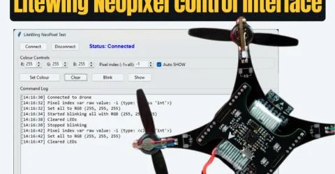 LiteWing Flight Positioning Module NeoPixel Status Control (WS2812B)