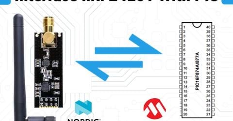 SPI Communication on PIC Microcontroller using NRF24L01 RF Module 