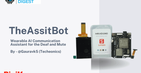 TheAssitBot  Wearable AI Assistant for the Deaf and Mute